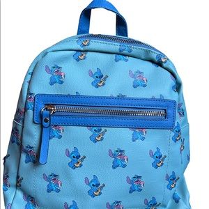 Disney Stitch Blue Mini Backpack